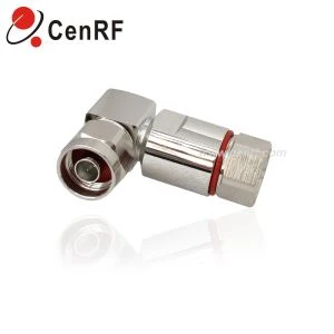 RF nascóirí N-Fireann ceart Uillinn Do 1/2 ”Cábla Íseal Caillteanais